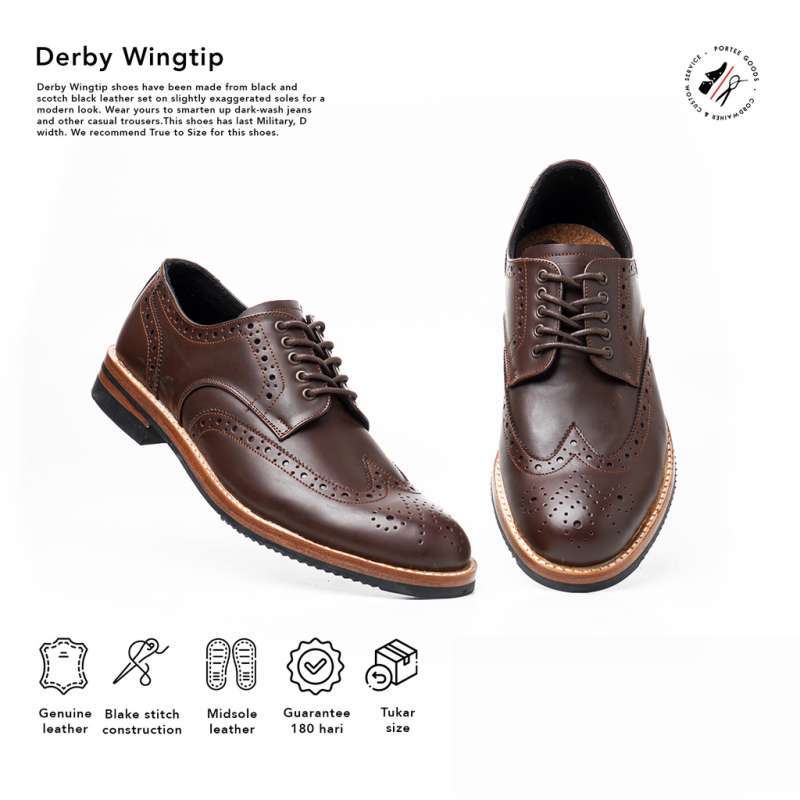 Sepatu wingtip online