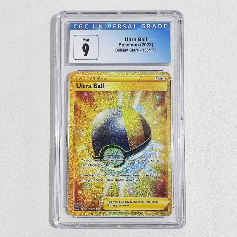 Jual Ultra Ball 186/172 Brilliant Stars Cgc 9 - Graded Pokemon Card Tcg  Kartu Original Card Di Seller Pokemon Bunta - Cipinang Besar Selatan, Kota  Jakarta Timur | Blibli