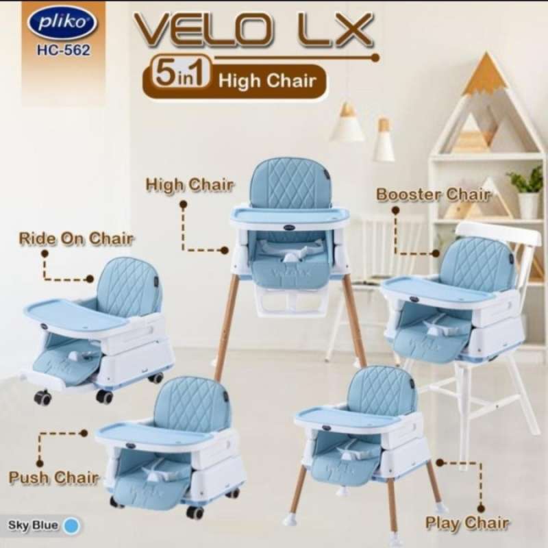 Promo Pliko High Chair 4in1 Velo Hc 560 Kursi Makan Booster Pliko 4in1 Diskon 24 Di Seller Luarbiasa Shop Harapan Jaya Kota Bekasi Blibli