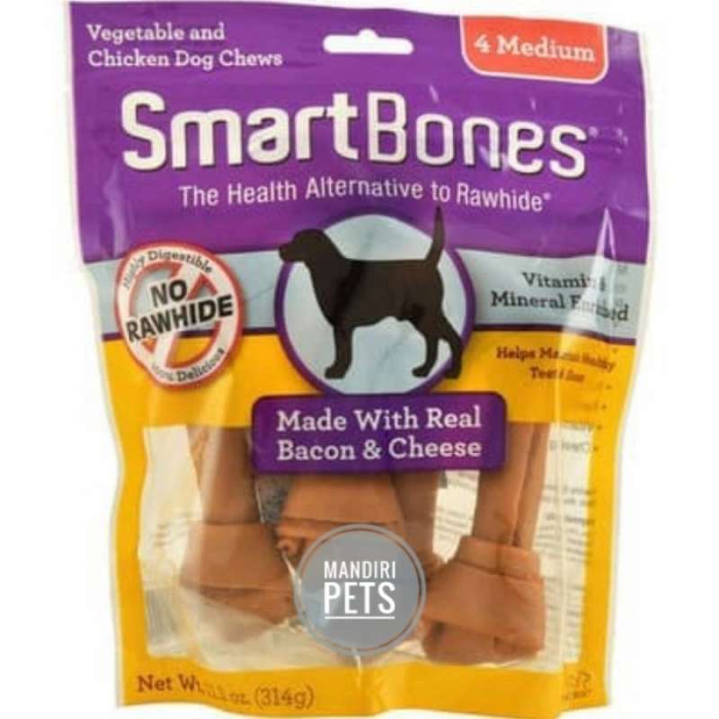 Smartbones bacon and cheese hotsell