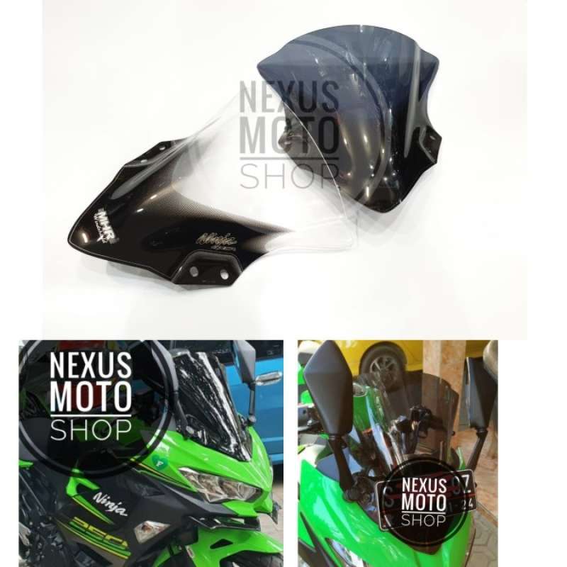 Windshield ninja sales 250 fi 2018