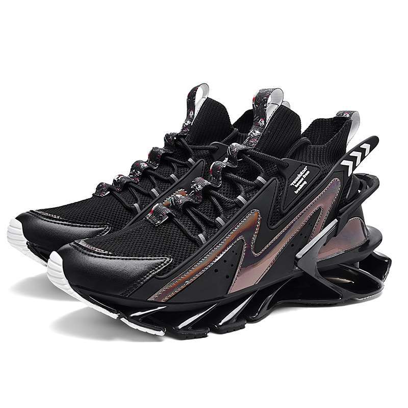 MIVASO Sepatu Springblade Sneakers Pria Premium Model Fashion Olahraga Lari Klasik Anti Slip Running Jogging Shoes 304