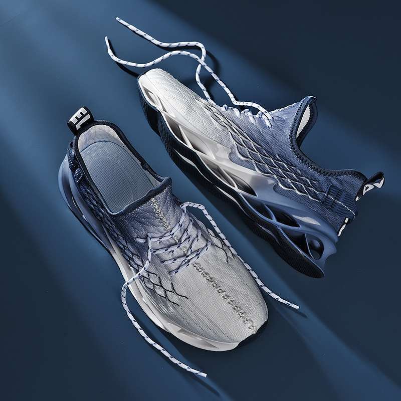 MIVASO Terlaris Import Premium Model Sepatu Springblade Sneakers Pria  Olahraga Lari Running Sepatu Keren Anti Slip Lentur Nyaman Shoes 281