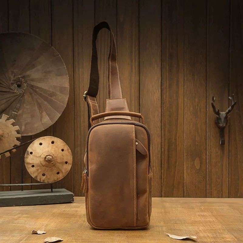 Sling bag kulit asli shop