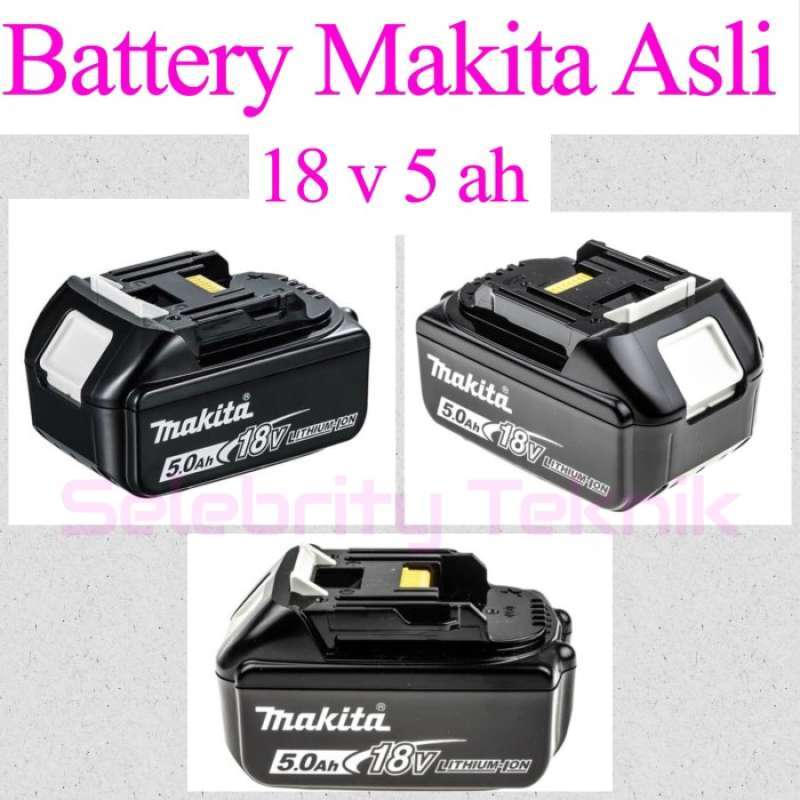 Promo Baterai Makita 18V 5 AH BL 1850B Diskon 23 di Seller Zainka