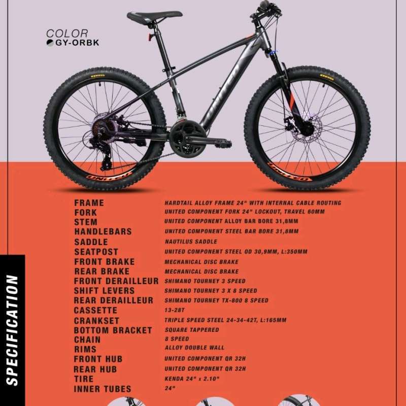 United hardtail hotsell