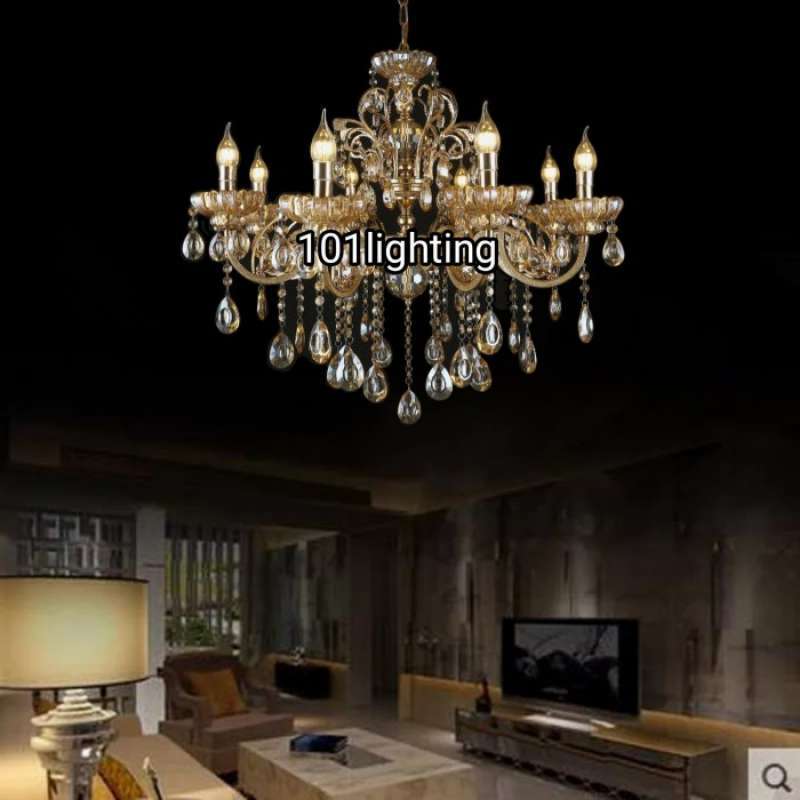 Lampu discount chandelier modern