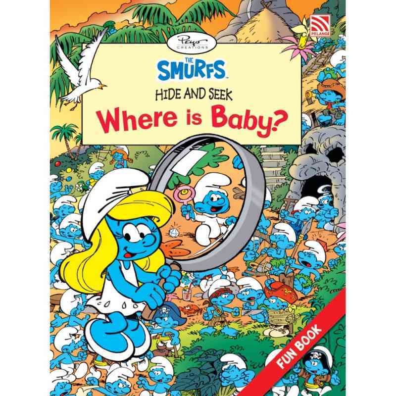  THE SMURFS HIDE & SEEK - WHERE IS BABY? 