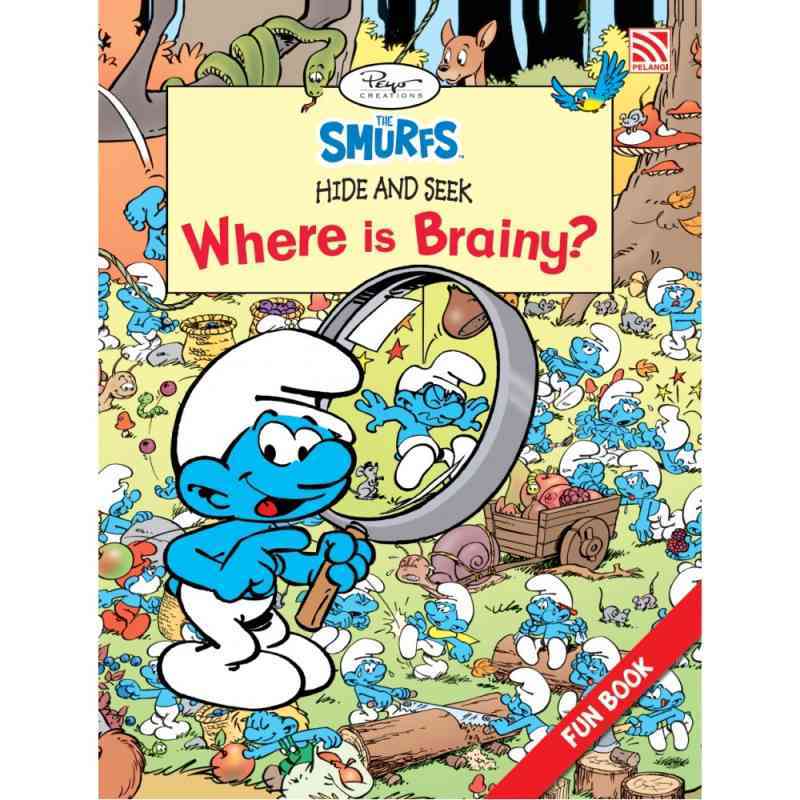  THE SMURFS HIDE & SEEK - WHERE IS BRAINY? 