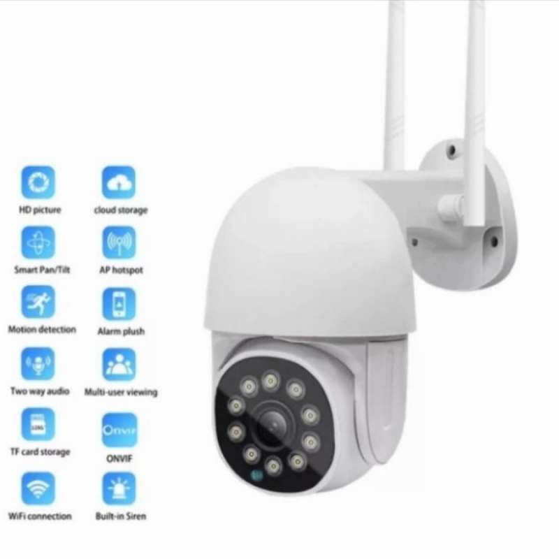 Promo Kamera CCTV Outdoor V380 Camera wifi wireless PTZ Full HD