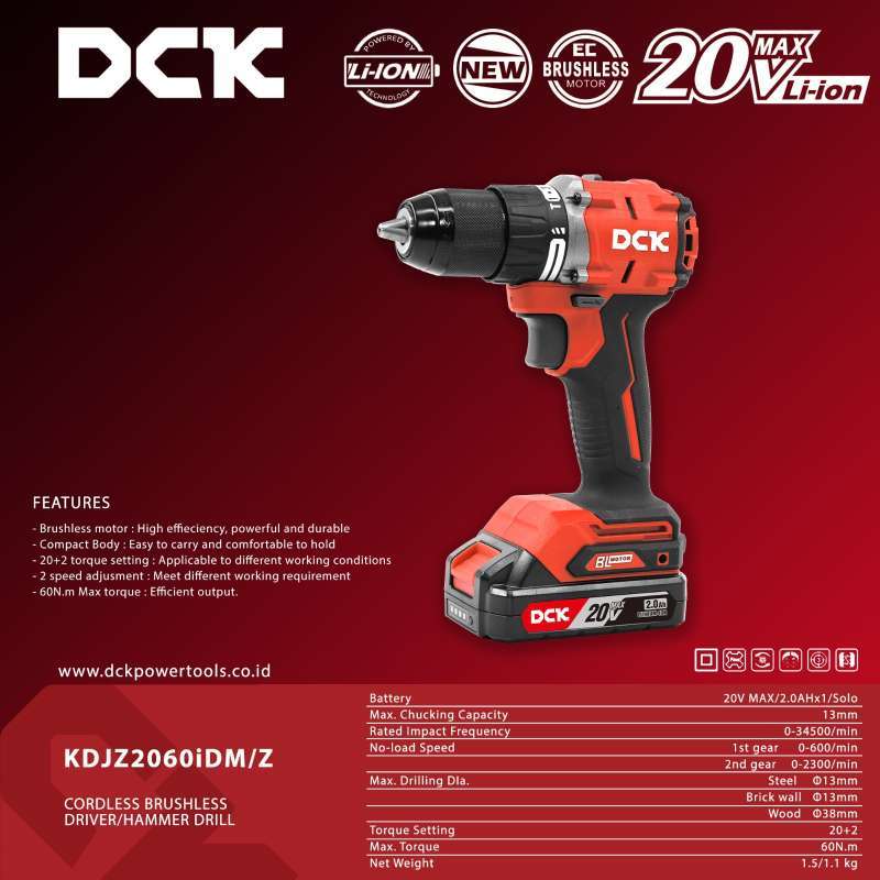 Dck hotsell hammer drill