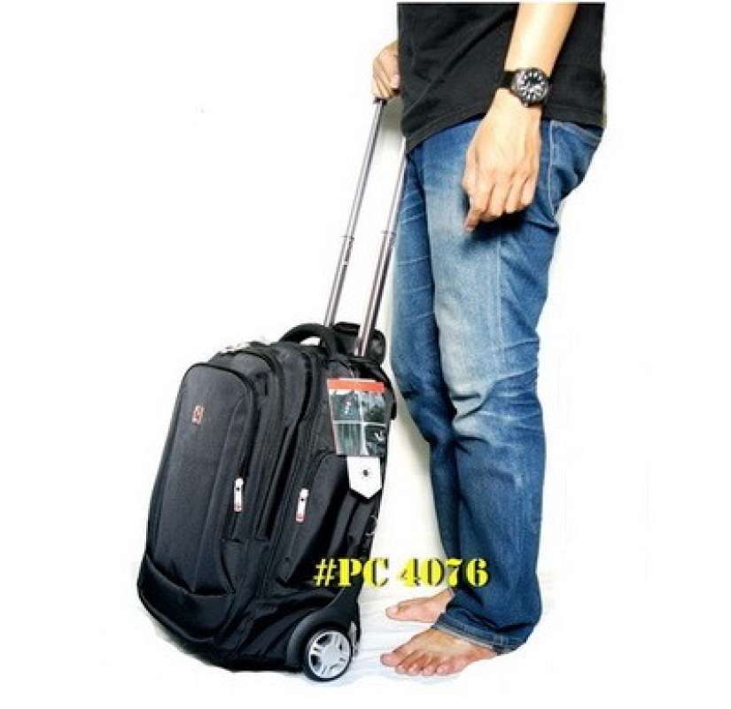 Tas Ransel Trolly Backpack Polo Classic 4076