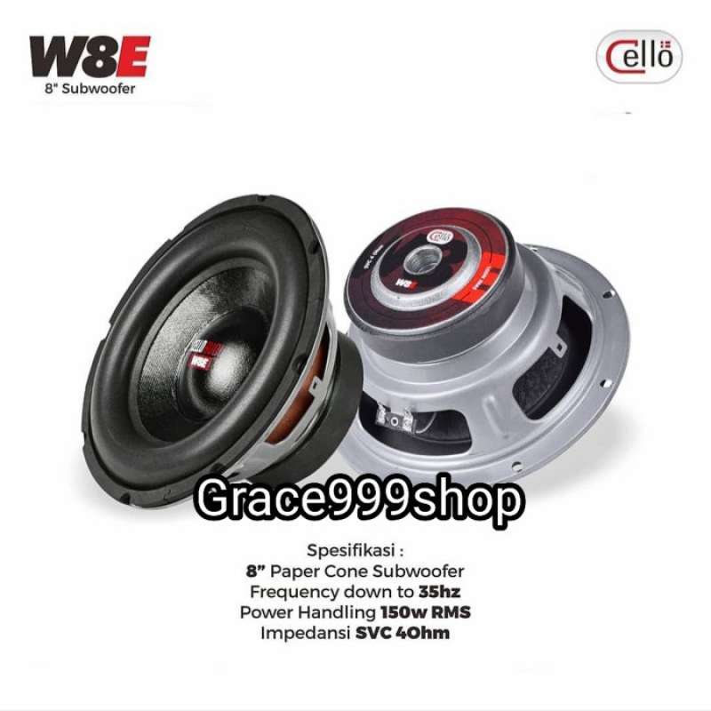 Subwoofer 8 inch 100 watt deals