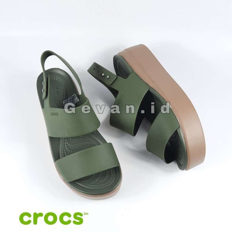 Jual DIMPLE STORE CROCS BROKLYN WEDGES SEPATU SANDAL CROCS CROCS