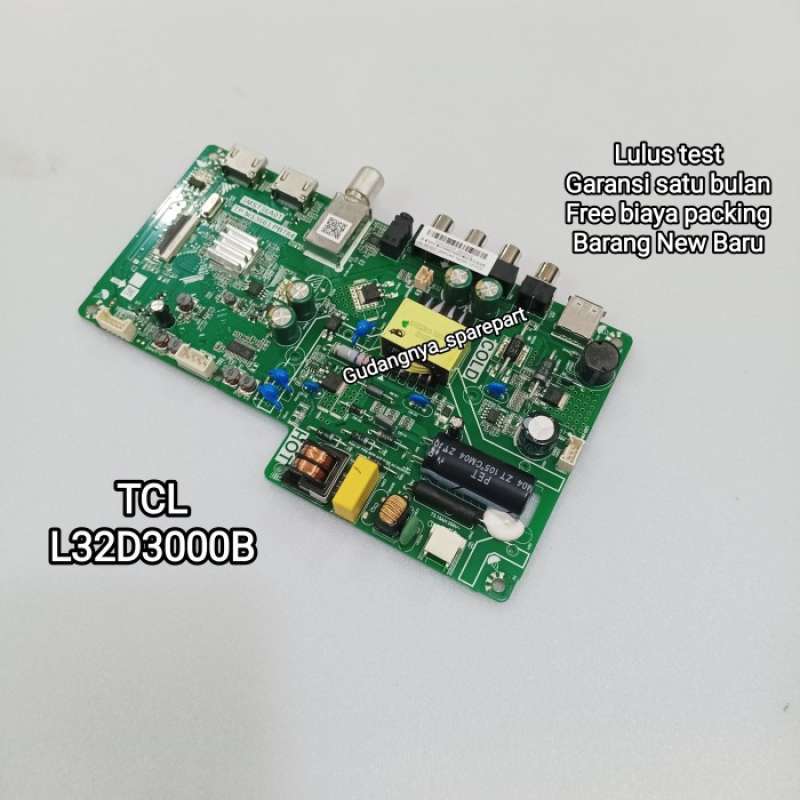 Promo mainboard tcl l32d3000b mb 32d3000b mobo modul mesin tv