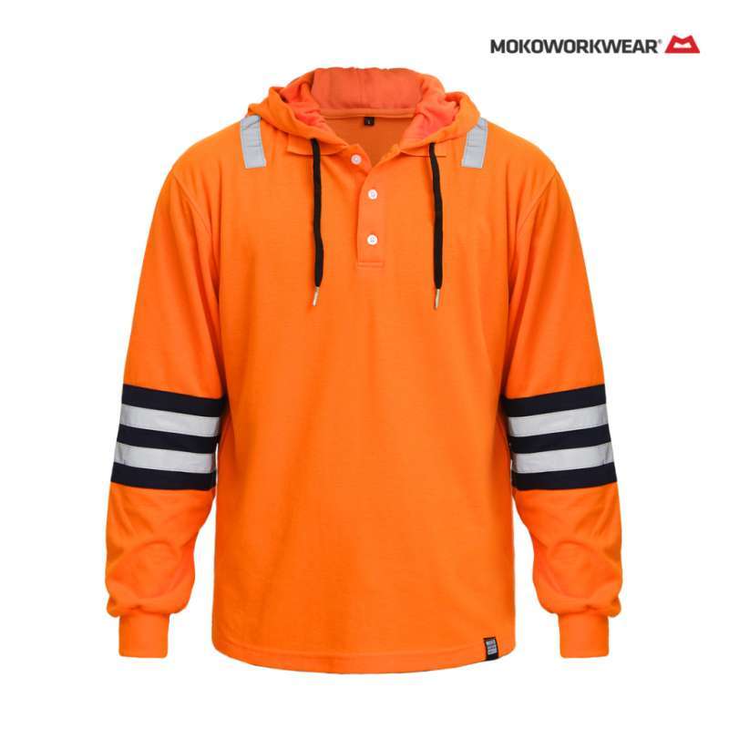 Hoodie orange polos online