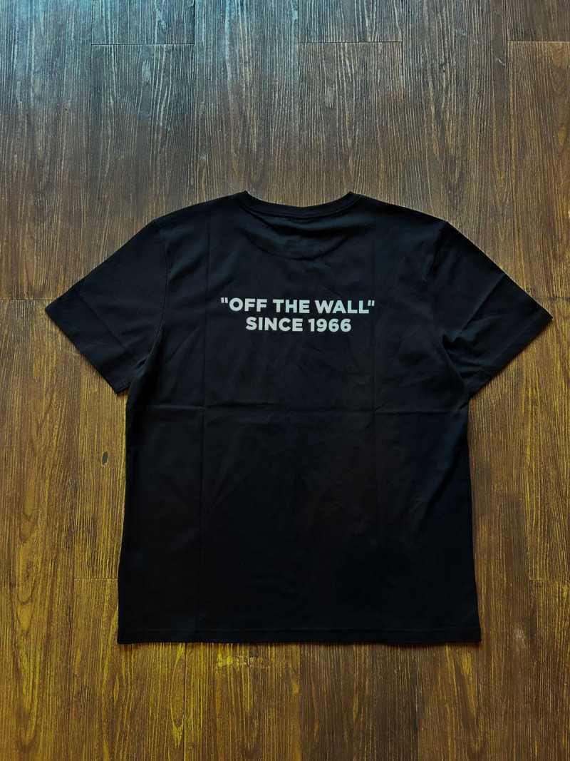 Vans Off The Wall 1966 Black Tee