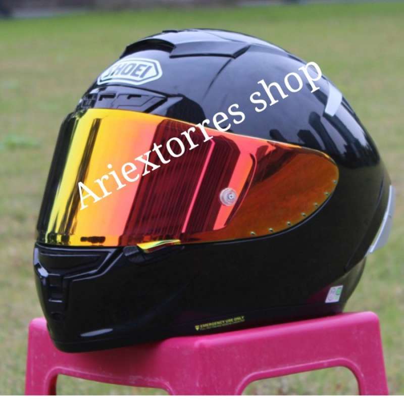 Shoei x14 discount black glossy