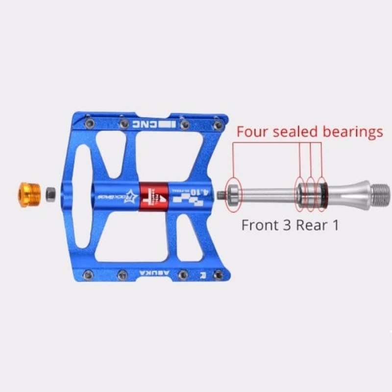 Pedal rockbros 4 bearing clearance