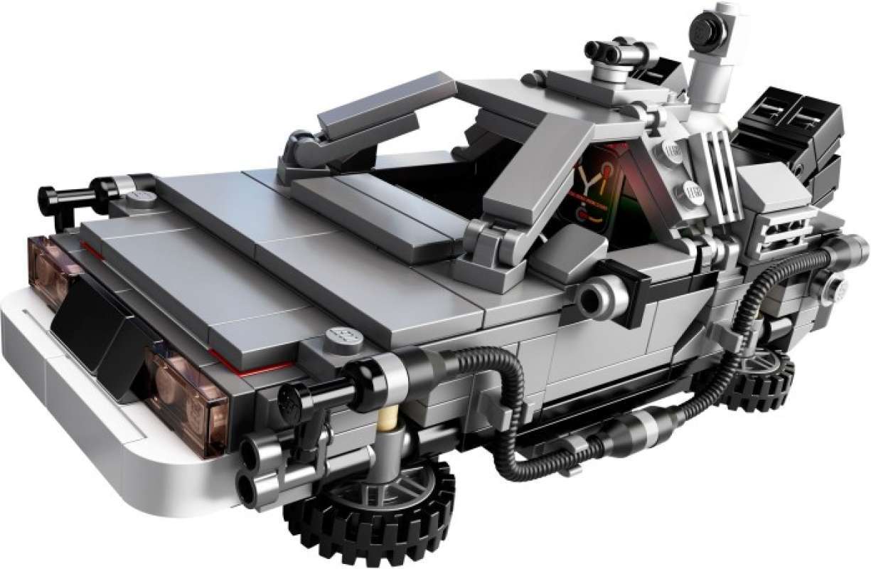 LEGO Original IDEAS 21103 The DeLorean Time Machine Mainan Anak Film