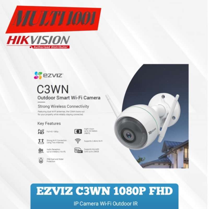 Jual Diskon Ip Camera Ezviz C3Wn Husky Air 2Mp 1080P Full Hd Baru