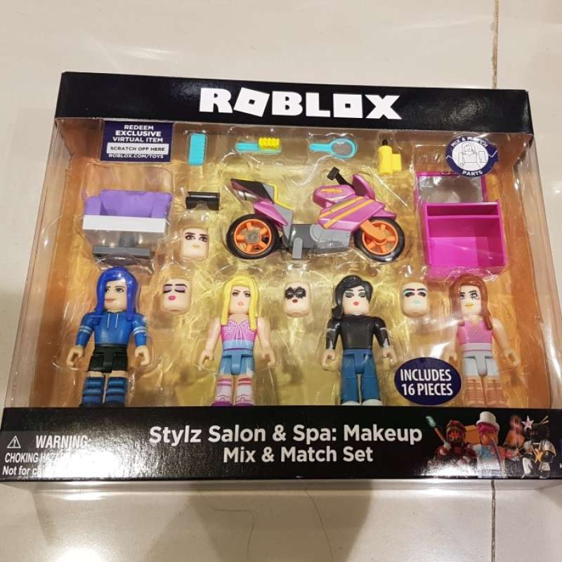 Jual Figure Roblox Original Stylz Salon And Spa Make Up Mix Match