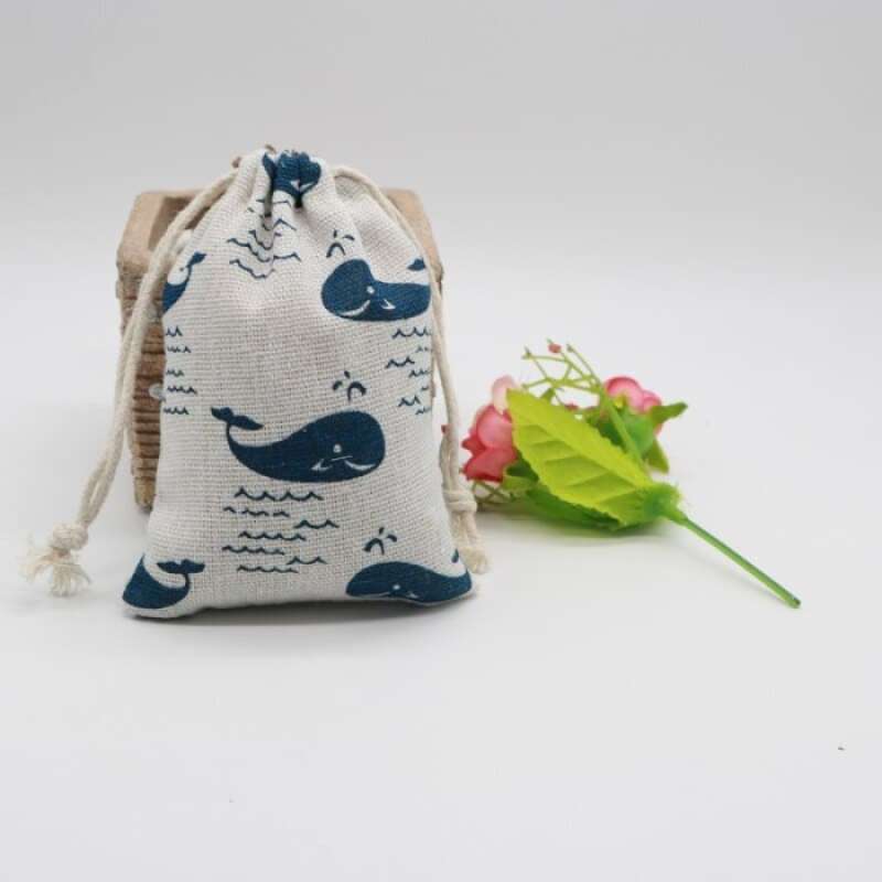 Promo Pouch serut blacu ukuran 12cmx15cm Diskon 23 di Seller