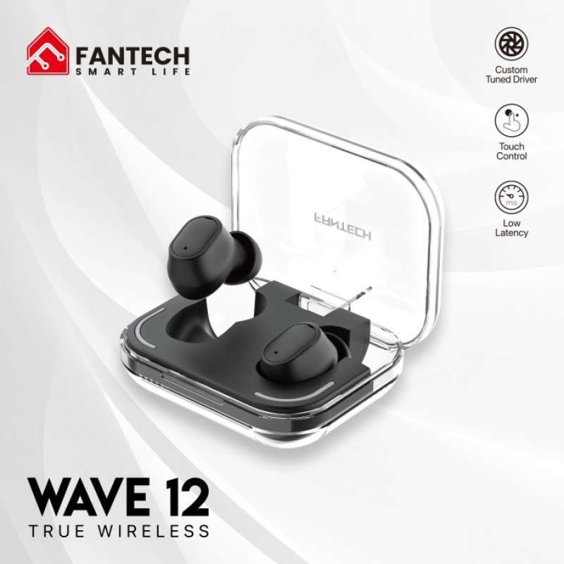 Jual Fantech TW12 TW 12 Wave TWS Earphone Bluetooth True Stereo