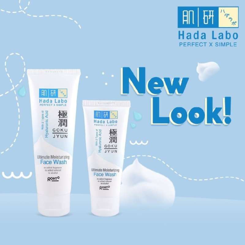 Hada labo gokujyun ultimate moisturizing face wash sale
