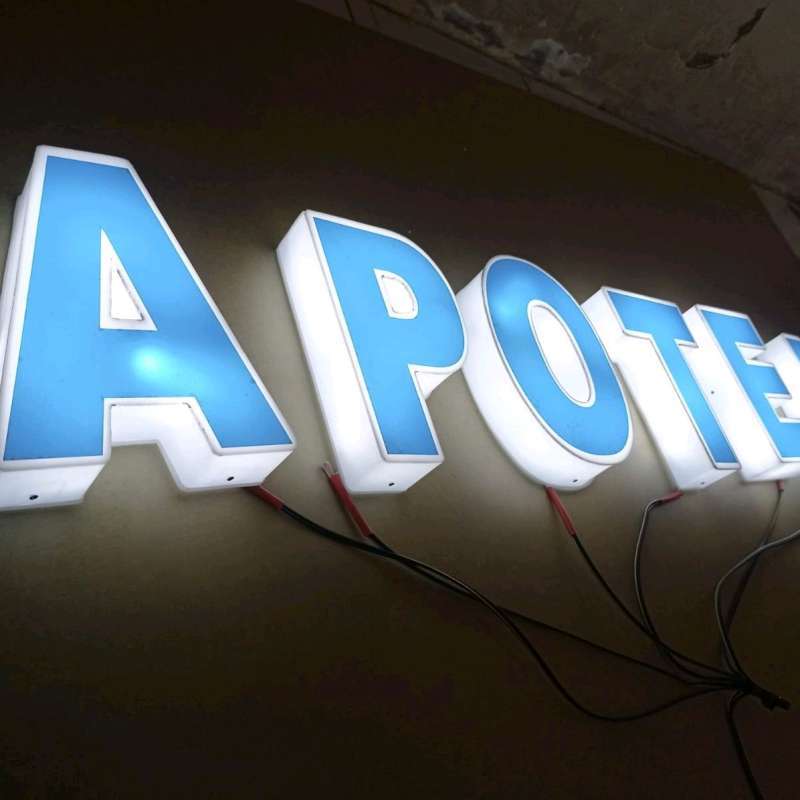 Jual Huruf Timbul Akrilik Led Nyalah Papan Nama Usaha Toko Sekolah Resto Gedung Di Seller Rr Marmer - Tirtajaya-2, Kota Depok | Blibli