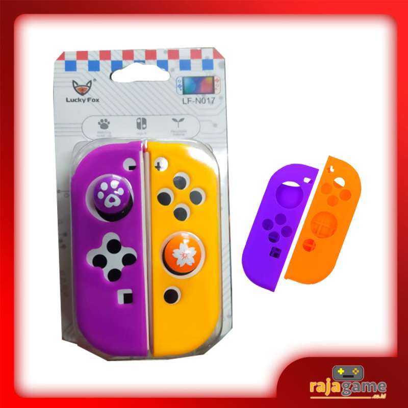 Jual Lucky Fox Silicon Cover For Nintendo Switch Joycon (lf-n017