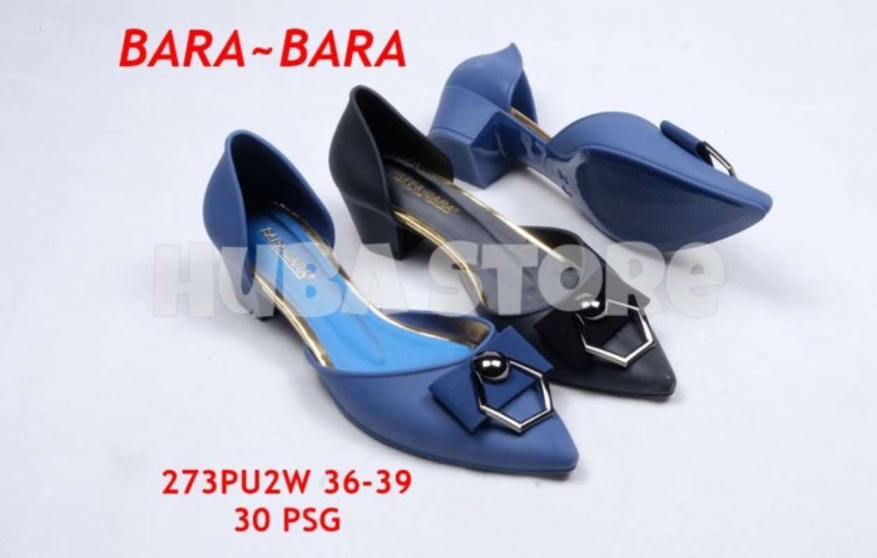 Sepatu heels cheap jelly