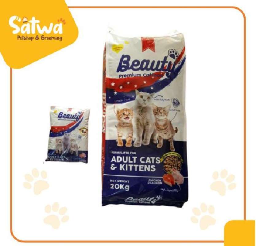 Beauty premium cat food top