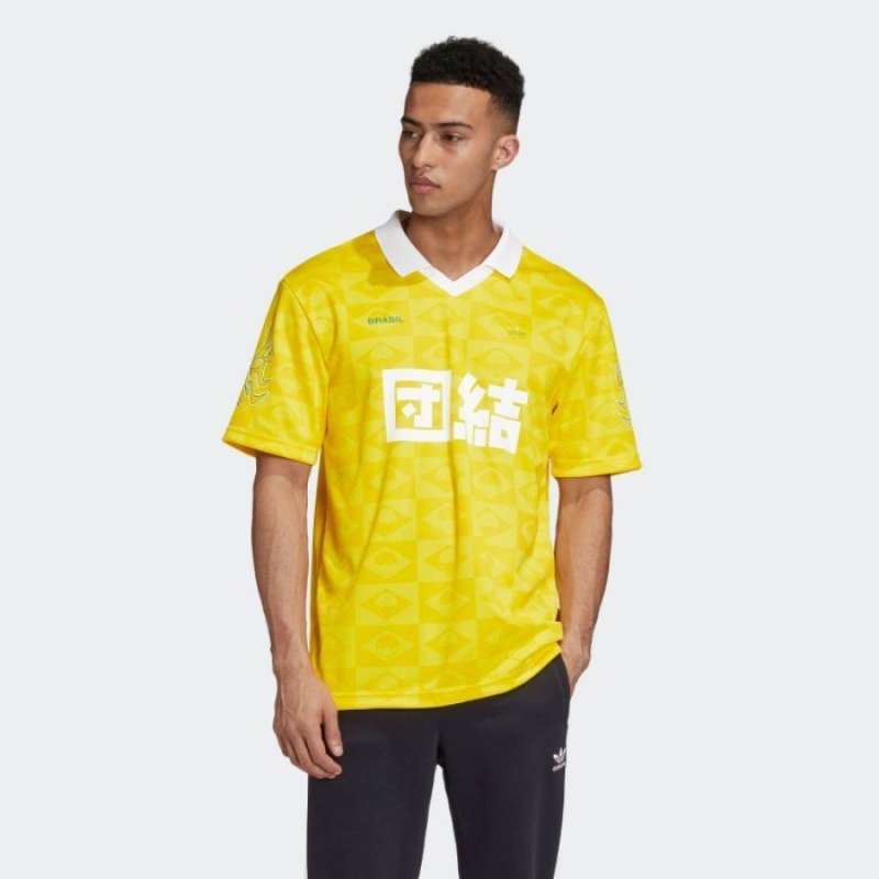 Promo Baju Casual adidas BRAZIL JERSEY GD6040 Diskon 60 di Seller