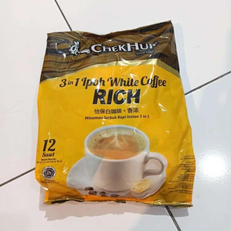Chek Hup 3 In 1 Teh Tarik Rich & Creamy | Malaysia