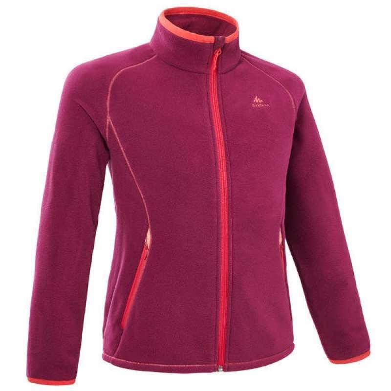 Promo Decathlon Quechua Kids Jacket Mh150 Purple 8548791