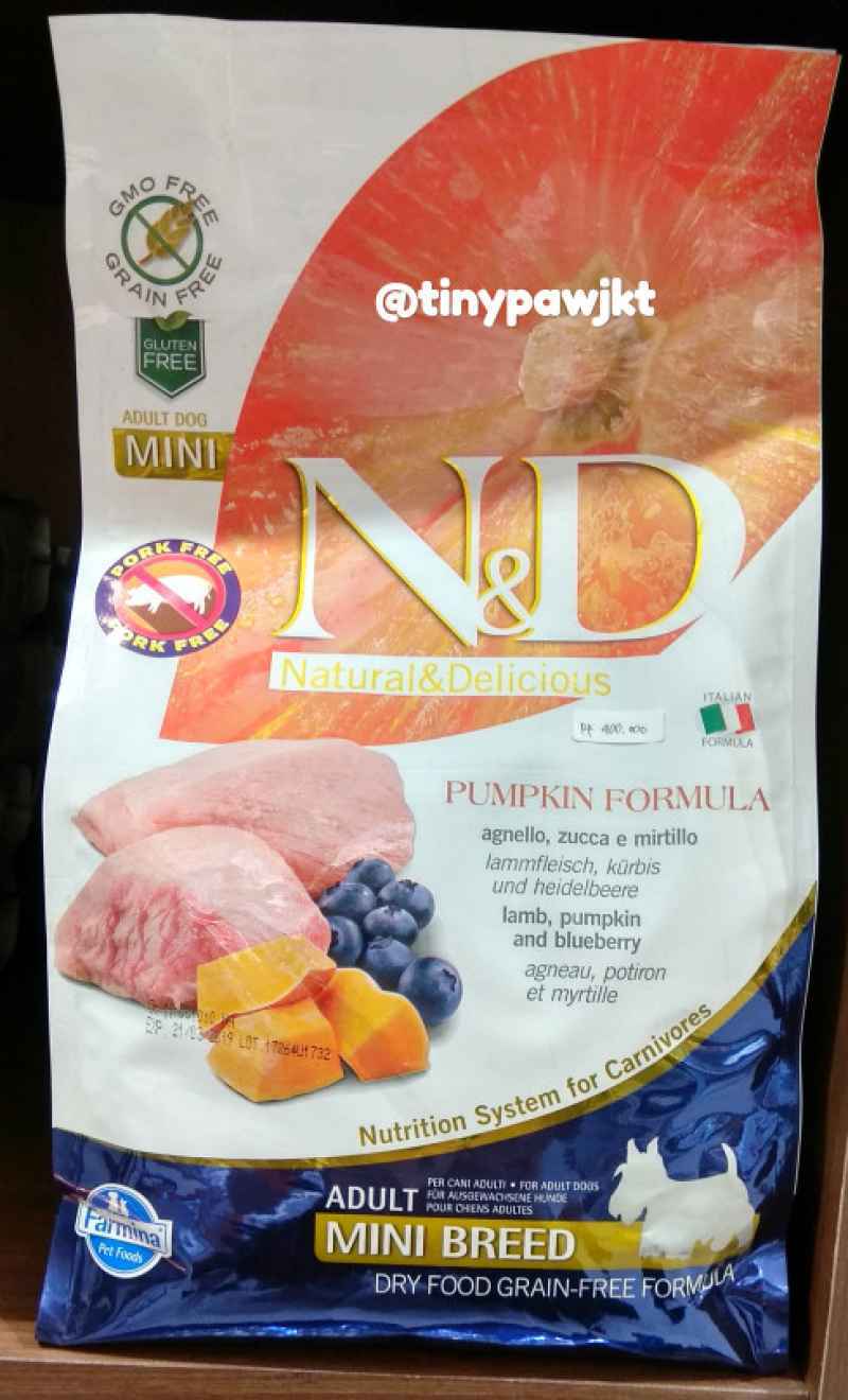 N&d sales pumpkin formula