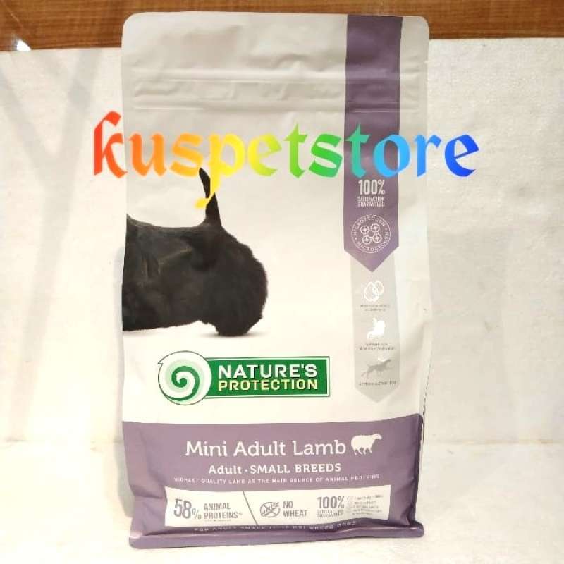 Nature's protection mini adult lamb hot sale