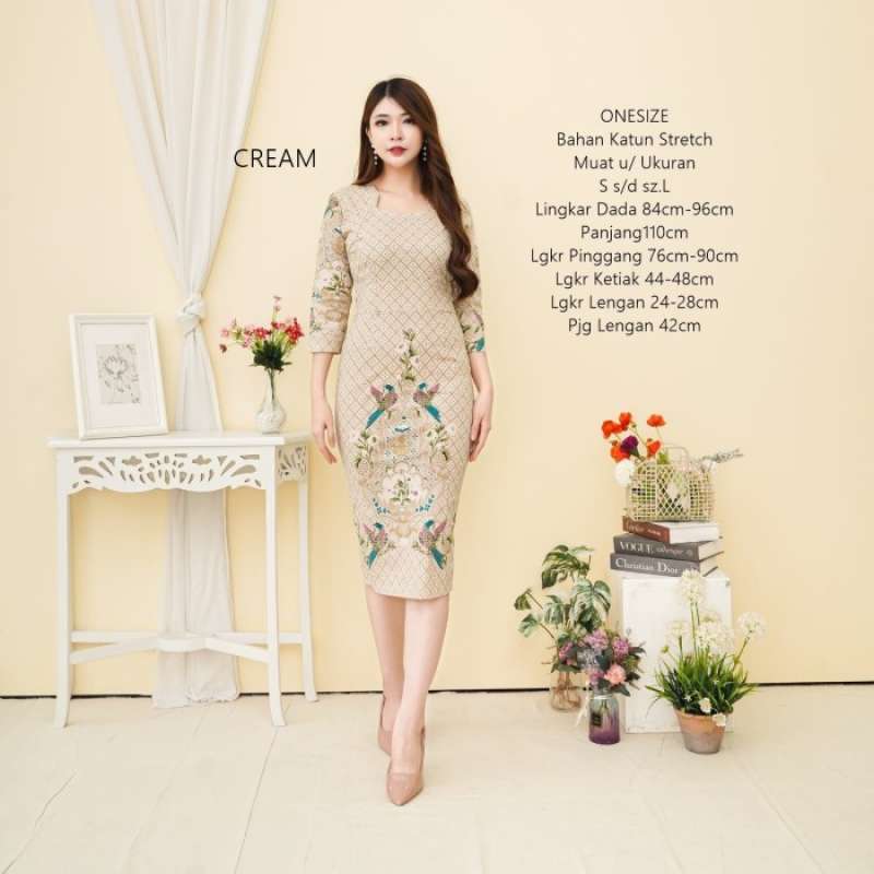 Dress kerja shop wanita modern