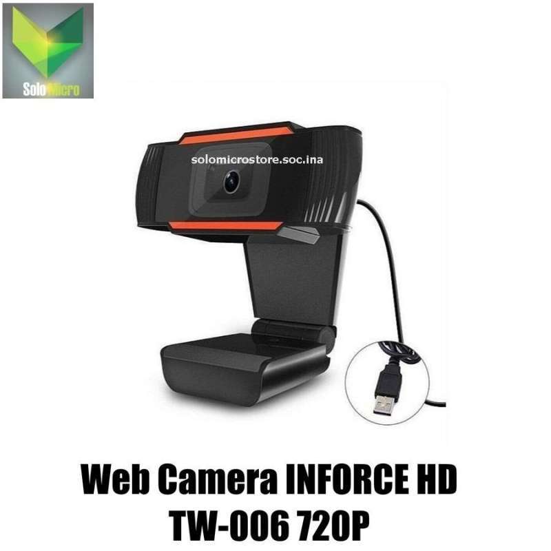 Jual Web Camera Web Kamera Webcam Inforce Hd Tw-006 720p Pc Jernih