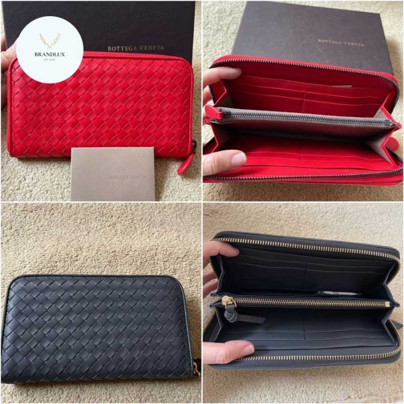 Bottega long wallet best sale
