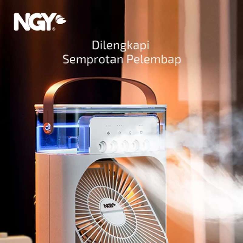 Kipas angin Uap Humidifier AC mini Portable Nagoya NGY118AC AirCooler