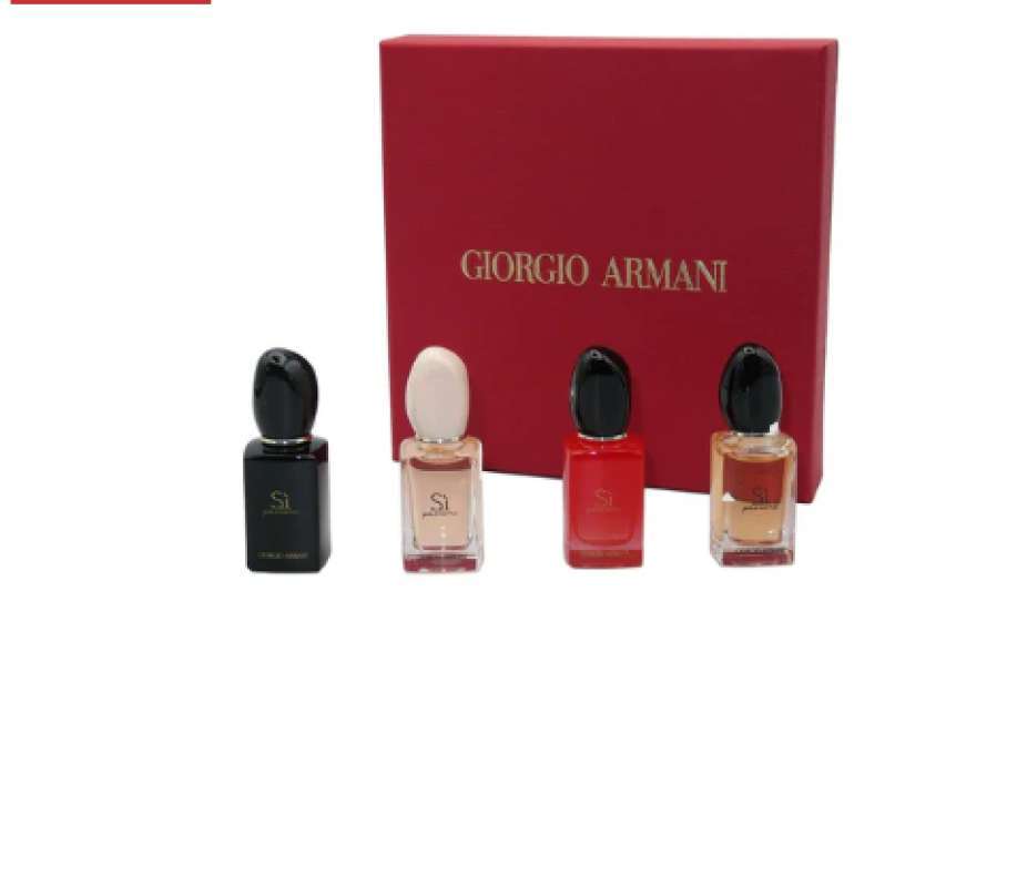 Promo GIORGIO ARMANI MINIATURE PERFUME GIFT SET 4 X 5ML TFS