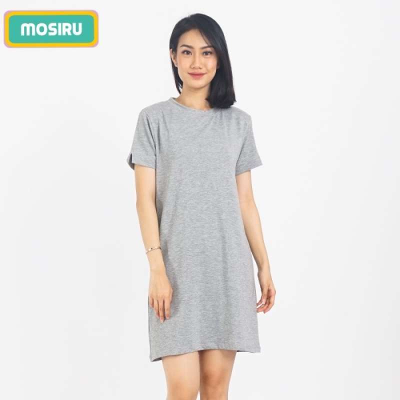 Jual Mosiru Dress Kaos Polos Besar Wanita Lengan Pendek Baby Terry Di Seller Edumart Super Cengkareng Timur Kota Jakarta Barat Blibli