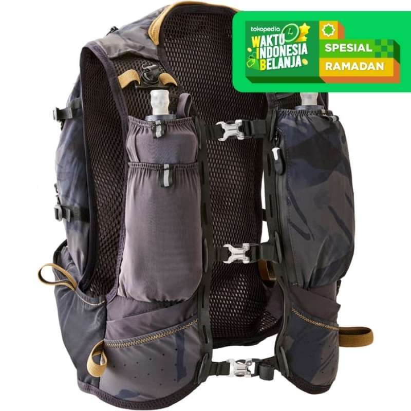 Promo Decathlon Kalenji Vest Ultratrail Bag 15L Black Bronze