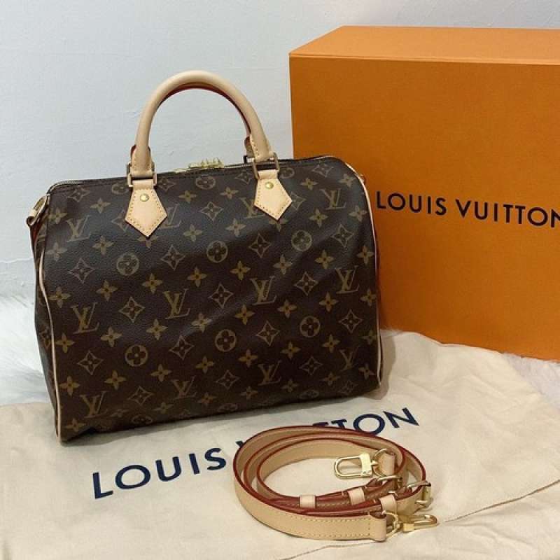 Promo TAS Wanita LV Speedy Bandou 25 Monogram Diskon 23 di Seller