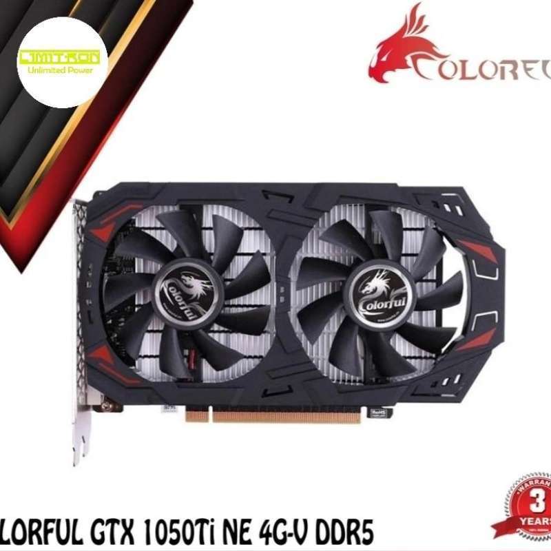 Jual Vga Colorful Gtx 1050 Ti Ne 4gb v Ddr5 Garansi 3 Tahun Semarang Di Seller Limitron Unlimited Power Kudu Kota Semarang Blibli