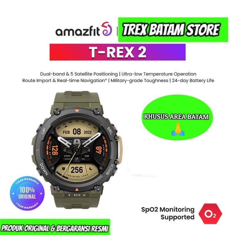 Daftar Harga amazfit t rex 2 Promo PELANGGANBARU 20K
