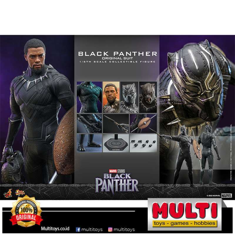 Jual hot shop toys black panther