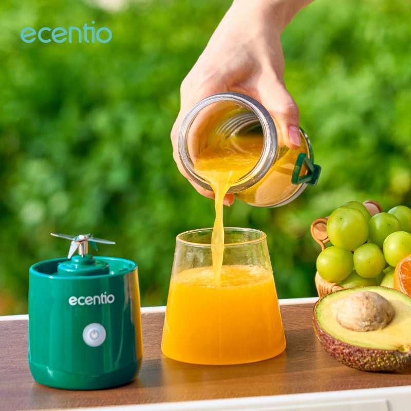 Blender Jus Portable Mini Juicer 380ML botol Juice blender cup USB Electric  Blender Mata Pisau bisa